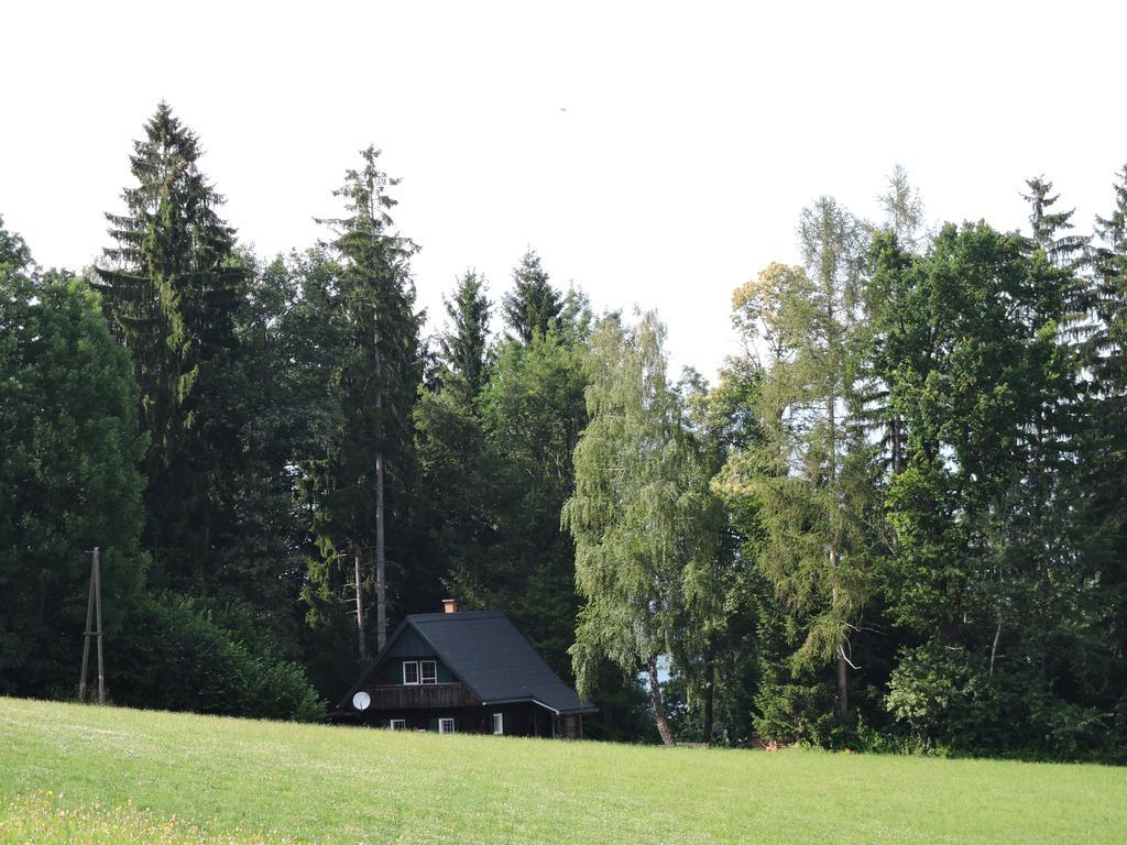 Gregor'S Ferienhaus Im Wald Edelschrott Luaran gambar
